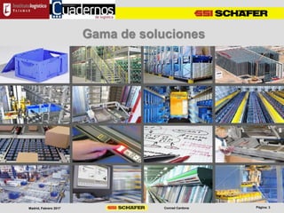 Conrad CardonaMadrid, Febrero 2017
Gama de soluciones
 