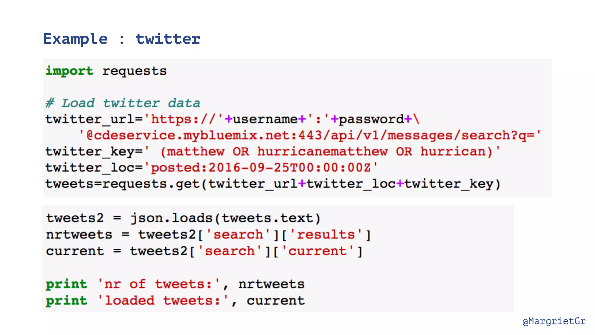 @MargrietGr Example : twitter 