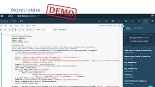 @MargrietGr
Object-store
 