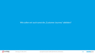 copyright Scompler GmbH (alle Rechte vorbehalten) 16Dienstag, 21. März 2017
Wie sollen wir auch sonst die „Customer Journey“ abbilden?
 