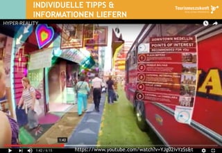 INDIVIDUELLE TIPPS &
INFORMATIONEN LIEFERN
https://www.youtube.com/watch?v=YJg02ivYzSs&t
 