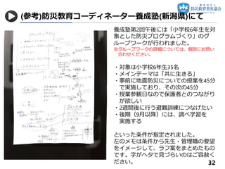 防災教育実践体験ワークショップ 基礎 初心者向け
