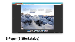 E-Paper (Blätterkatalog)
 