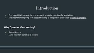 Operator_Overloaing_Type_Conversion_OOPC(C++) | PDF