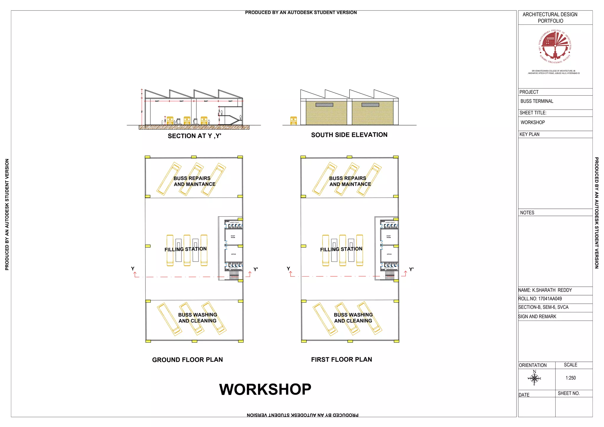 Bus terminal portfolo 1 | PDF