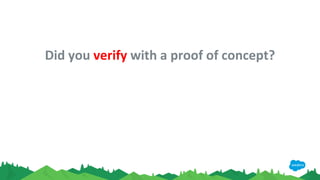 Did you verify with a proof of concept?
 