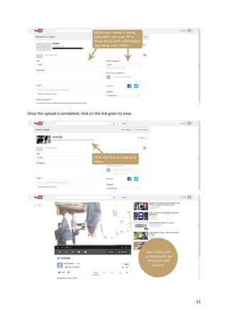 Once the upload is completed, click on the link given to view.

11

 