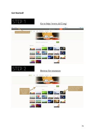 Get Started!

Go to http://www.ck12.org/

Browse for resources

79

 