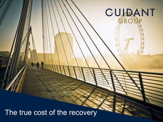 The true cost of the recovery
 