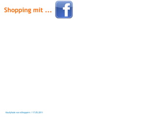 Shopping mit ...




Kaufpfade von eShoppern / 17.05.2011
 