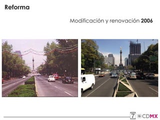 Reforma
Modificación y renovación 2006
 