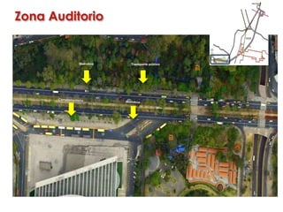 Transporte públicoMetrobús
Zona Auditorio
 