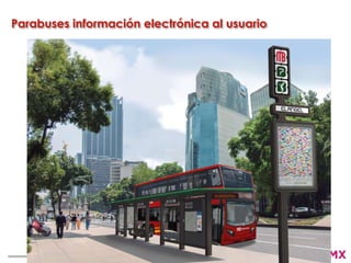 Parabuses información electrónica al usuario
 