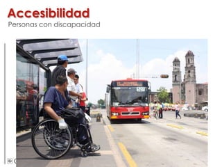 Accesibilidad
Personas con discapacidad
 
