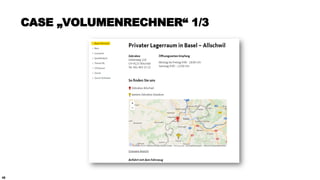 46
CASE „VOLUMENRECHNER“ 1/3
 