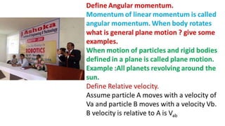 Two mark question and answer on Engineering Mechanics