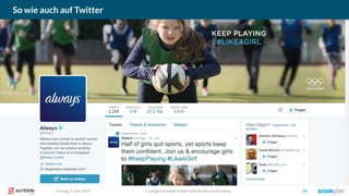 Coyright Scompler GmbH (alle Rechte vorbehalten) 39Freitag, 9. Juni 2017
So wie auch auf Twitter
 
