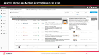 copyright Scompler GmbH (alle Rechte vorbehalten) 44
You will always see further information on roll-over
 