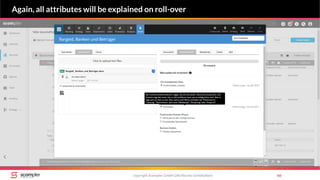 copyright Scompler GmbH (alle Rechte vorbehalten) 66
Again, all attributes will be explained on roll-over
 