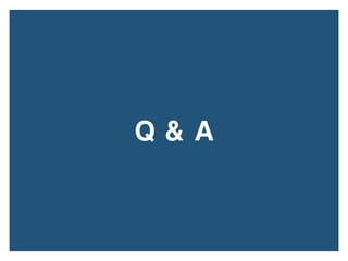 Q & A
 