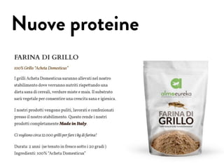 Nuove proteine
 