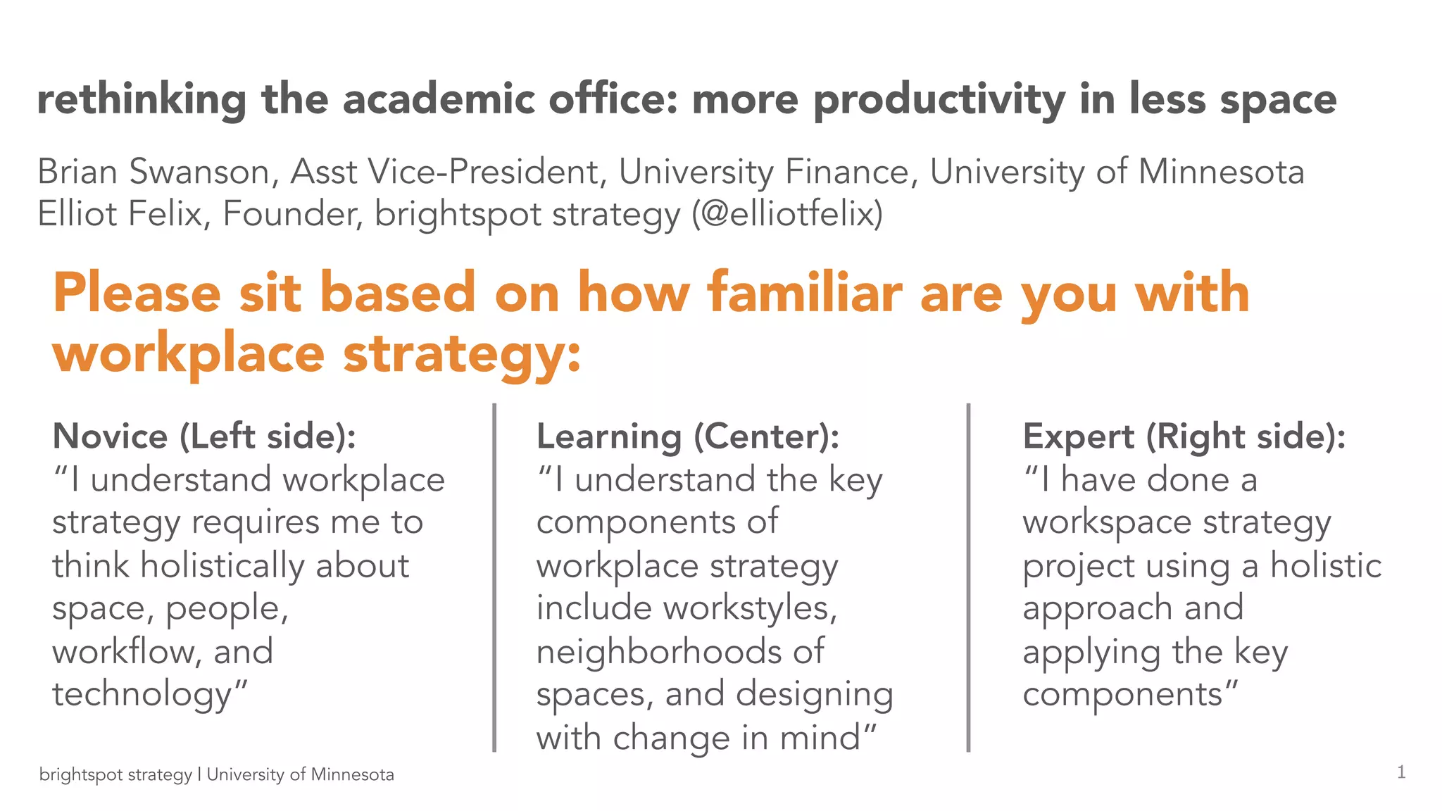 NACUBO Annual Meeting Rethinking the Academic Office PPT