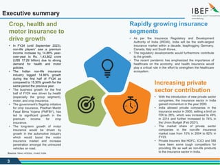 IBEF report on the Insurance market in India | PDF