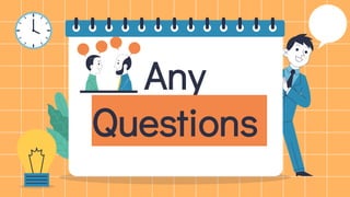 Any
Questions
 