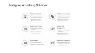 Instagram Advertising Solutions
 