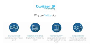 Why use Twitter Ads
 