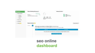seo online
dashboard
 