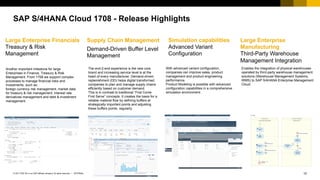 170905_s4hana_cloud_overview-SAP S4HANA Cloud -1709 | PDF