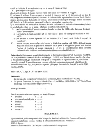 Consiglio Comunale 30 ottobre 2015