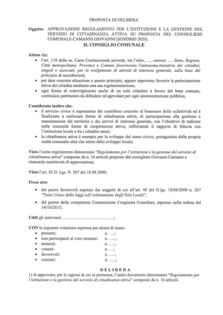 Consiglio Comunale 30 ottobre 2015