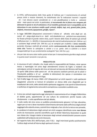 Consiglio Comunale 30 ottobre 2015