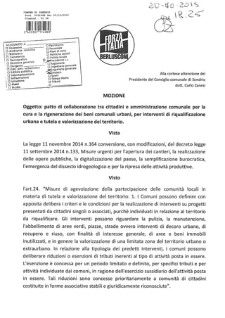 Consiglio Comunale 30 ottobre 2015