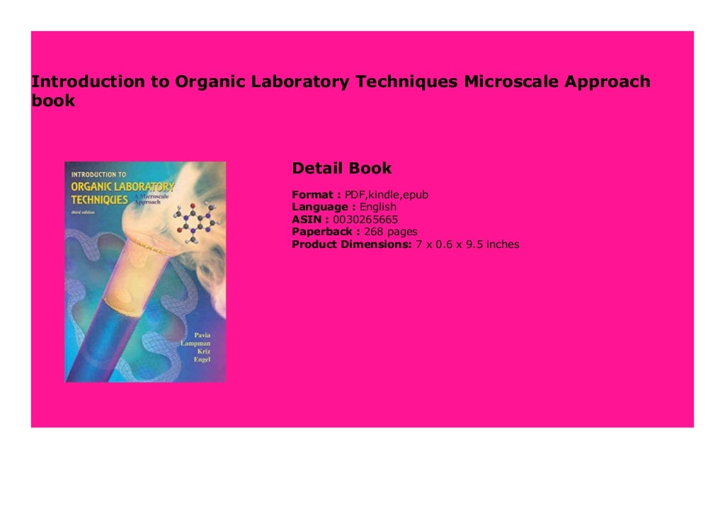 Introduction to Organic Laboratory Techniques Microscale Approach book 124