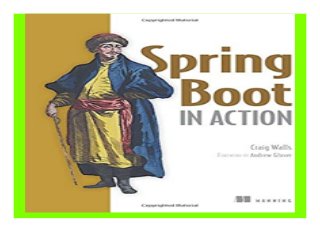 spring boot in action book