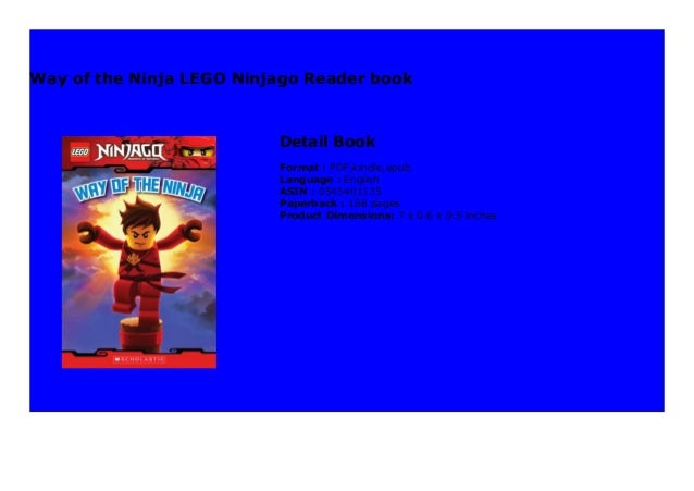 ninjago way of the ninja