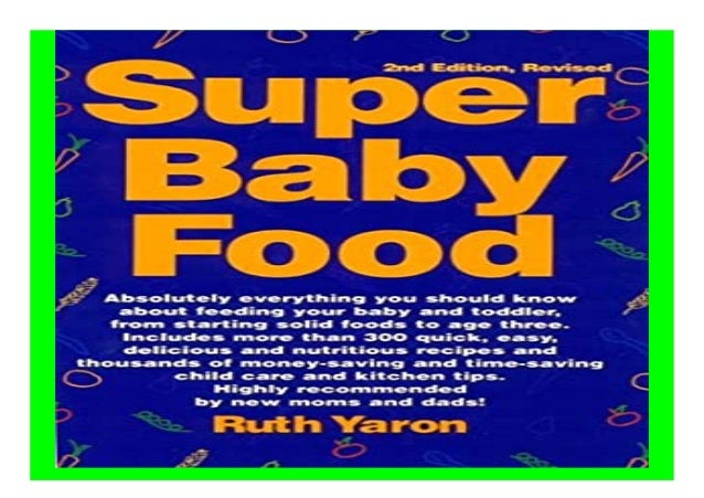 super baby food book