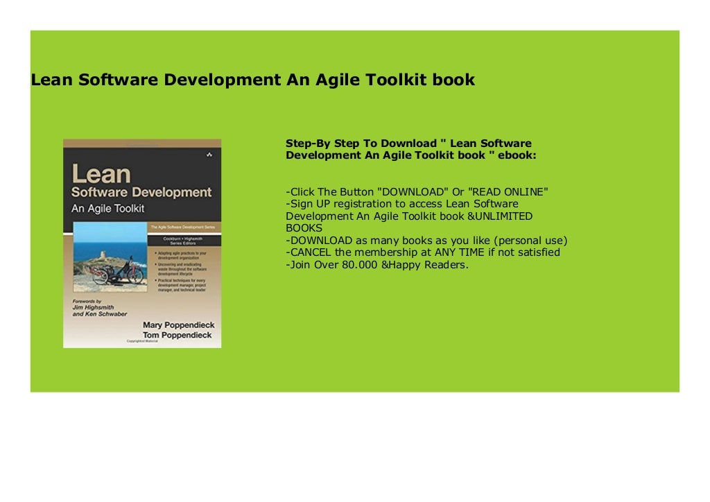 Lean Software Development : An Agile Toolkit – FDJY