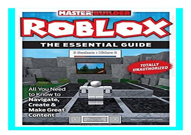 Master Builder Roblox The Essential Guide Book 147 - master builder roblox
