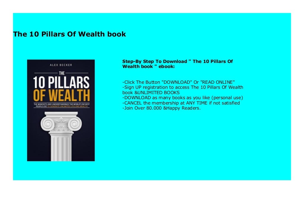 The 10 Pillars Of Wealth book 267