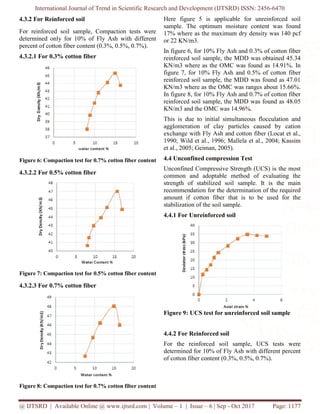 Soil Stabilization using Fly Ash and Cotton Fiber | PDF