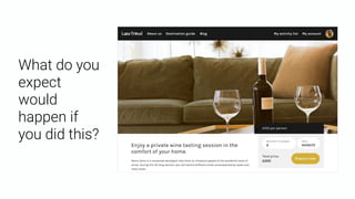 What do you
expect
would
happen if
you did this?
 