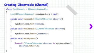 Observer Design Pattern: Implementation in Java | PDF