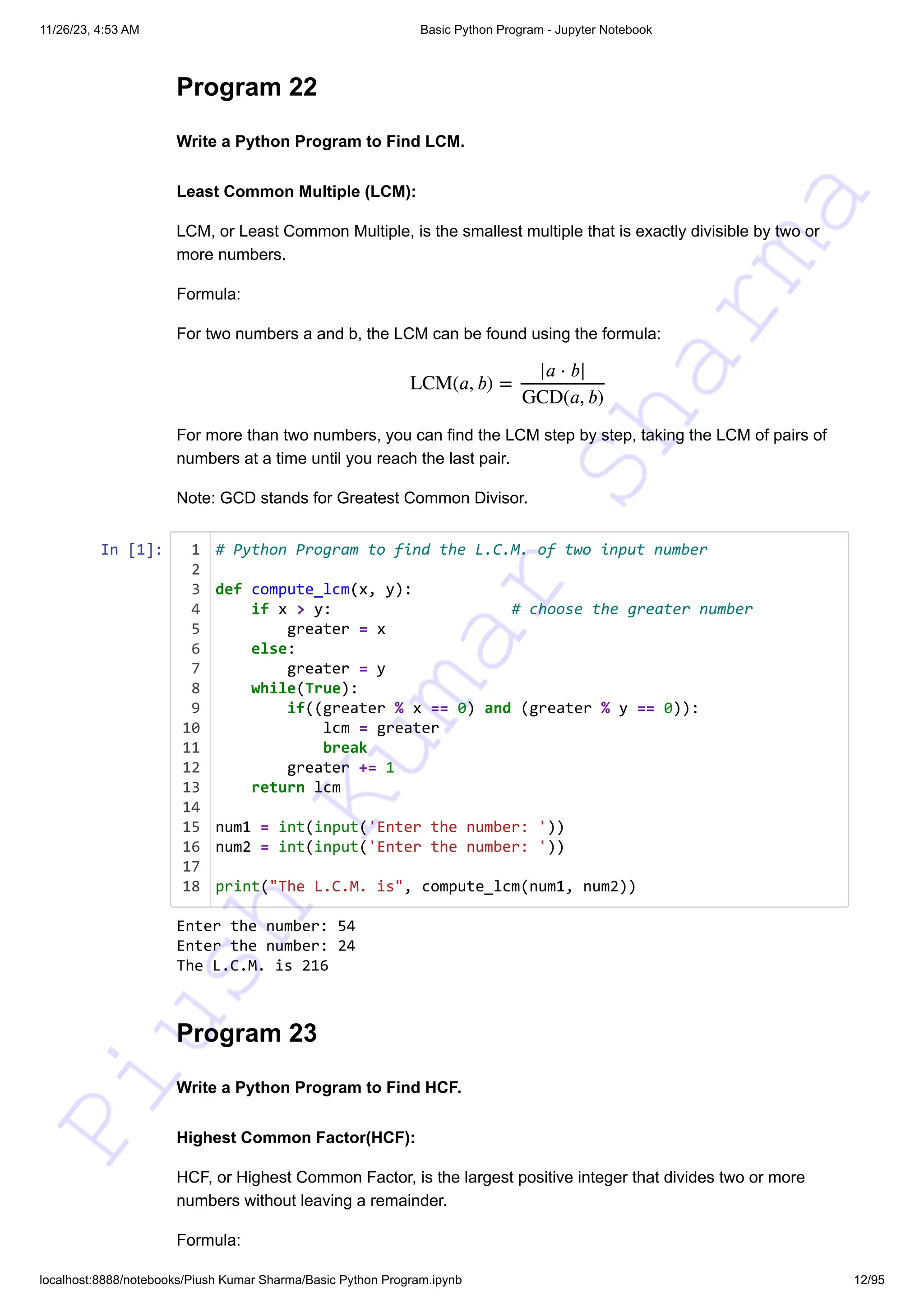 140+ Basic Python Programs This resource can assist you in preparing ...
