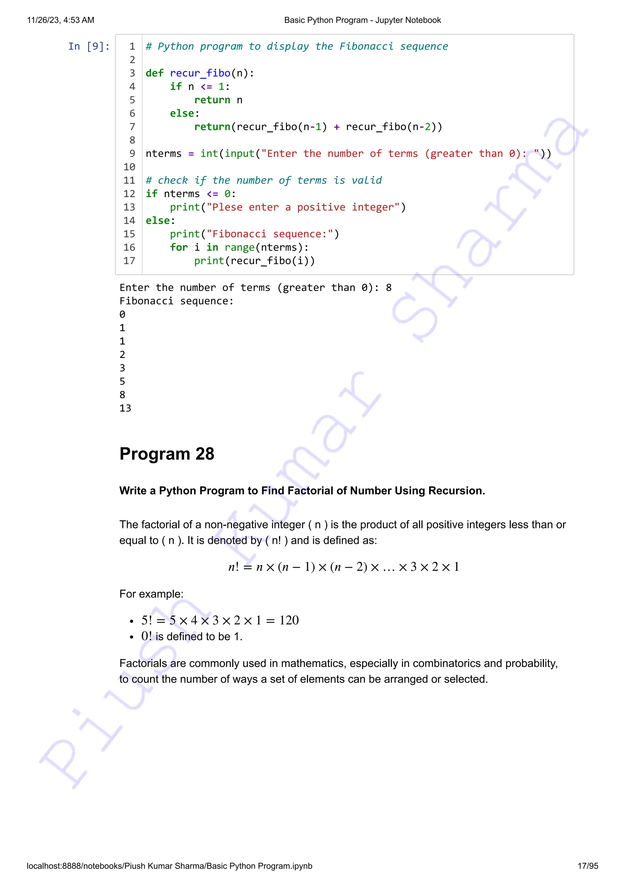 140+ Basic Python Programs This resource can assist you in preparing ...