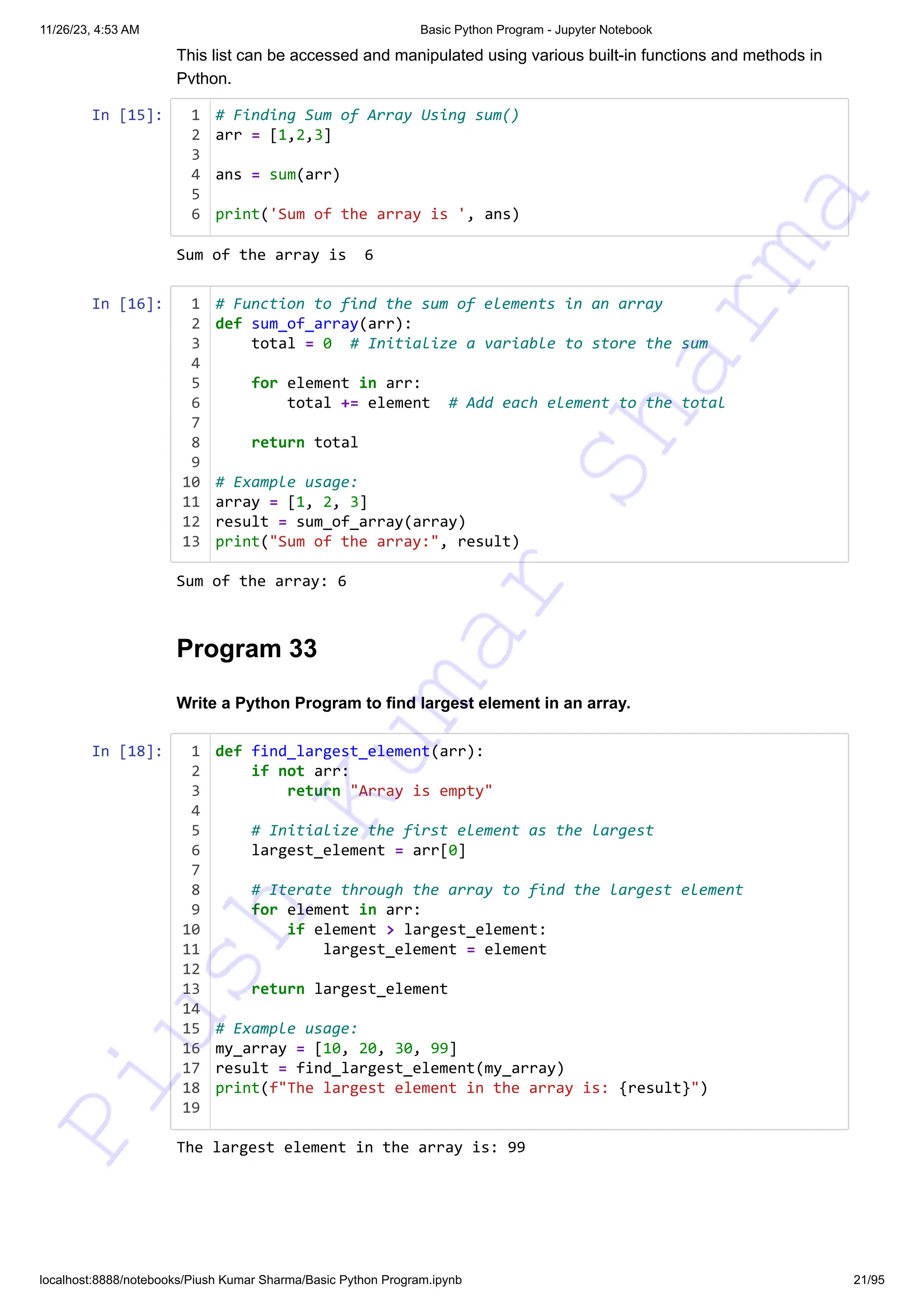 140+ Basic Python Programs This resource can assist you in preparing ...