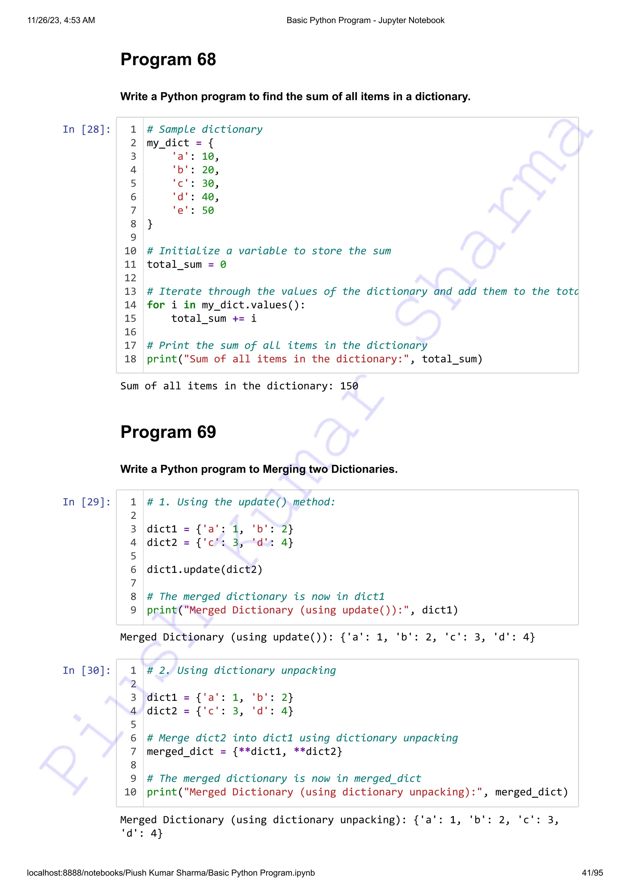 140+ Basic Python Programs This resource can assist you in preparing ...